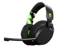 Słuchawki - Skullcandy SLYR Wired Multiplatform Green DigiHype czarne S6SYY-Q763 - miniaturka - grafika 1