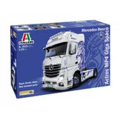 Kolekcjonerskie modele pojazdów - Model plastikowy Mercedes Benz Actros MP4 Show Truck - miniaturka - grafika 1