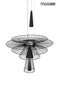 Lampy sufitowe - Sesto lampa wisząca 2-punktowa czarna MSE1501100139 - miniaturka - grafika 1