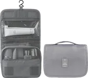 Kosmetyczki, organizery i kuferki - Aptel Zwijana Kosmetyczka Podróżna Rolowana szara BQ59B - miniaturka - grafika 1