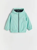 Kombinezony dla dzieci - Reserved - Kurtka z kapturem - jasnoturkusowy - miniaturka - grafika 1