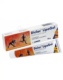 Hexal Diclac Lipogel 1% 50 g - Stawy, mięśnie, kości - miniaturka - grafika 1