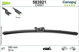 Pióro wycieraczki Valeo 583921 - Wycieraczki samochodowe - miniaturka - grafika 1