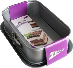 Patisse Brytfanna zamykana z rantem 28 x 18 cm Silver Top uniwersalny twm_414502 - Formy do ciast - miniaturka - grafika 1