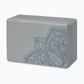 Klocki do jogi - GAIAM Kostka do jogi Battleship Point 63681 Gaiam grey 63681 - miniaturka - grafika 1