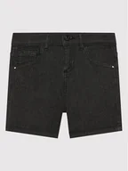 Spodenki damskie - Guess Szorty jeansowe J2RD12 WE5X0 Czarny Regular Fit - miniaturka - grafika 1