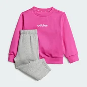 Dresy i komplety dla dziewczynek - Zestaw Essentials Joggers Kids - Adidas - miniaturka - grafika 1