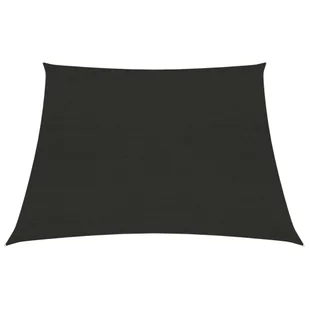 VidaXL Żagiel przeciwsłoneczny, 160 g/m, czarny, 3/4x3 m, HDPE 311764 VidaXL - Parasole ogrodowe - miniaturka - grafika 7