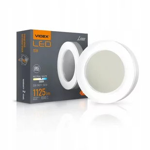 Panel LED natynkowy okrągły 15W 19cm neutralny IP65 - Lampy sufitowe - miniaturka - grafika 1