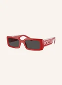 Okulary przeciwsłoneczne - Dolce & Gabbana Okulary Przeciwsłoneczne dg6187 rot - DOLCE & GABBANA - miniaturka - grafika 1