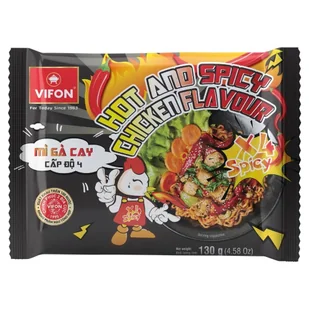 Vifon Danie z nudlami o smaku kurczaka bardzo ostre 130 g - Zupy w płynie - miniaturka - grafika 1