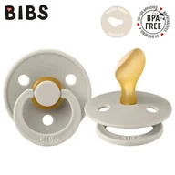 Smoczki uspokajające - Bibs Colour Anatomical Sand M Smoczek Anatomiczny Kauczuk Hevea - miniaturka - grafika 1