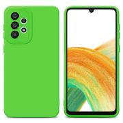 Etui i futerały do telefonów - Pokrowiec Etui Do Samsung Galaxy A52 (4G / 5G) / A52s w FLUID ZIELEŃ TPU Silikonowe Obudowa Ochronny Case Cover Cadorabo - miniaturka - grafika 1