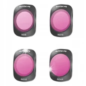Kamery cyfrowe - akcesoria - SUNNYLIFE ZESTAW FILTRÓW ND8/16/32/64 DO KAMERY SPORTOWEJ DJI OSMO POCKET 3 - miniaturka - grafika 1