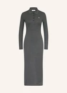 Sukienki - Lacoste Sukienka Polo Z Dżerseju grau - miniaturka - grafika 1