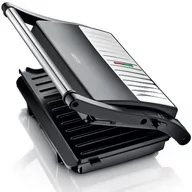 Grille elektryczne - Grill elektryczny Hoffen Opiekacz mięs panini 1000W - miniaturka - grafika 1