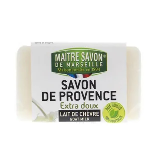 Maitre Savon De Marseille Mydło marsylskie kozie mleko 100 g - Maître Savon - Mydła - miniaturka - grafika 1