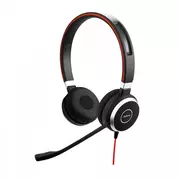 Słuchawki - Jabra Evolve 40 Stereo MS USB-C 5578-230-309 - miniaturka - grafika 1