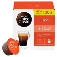 Kawa w kapsułkach i saszetkach - Kapsułki do Dolce Gusto Nescafe Lungo 30 szt. - miniaturka - grafika 1