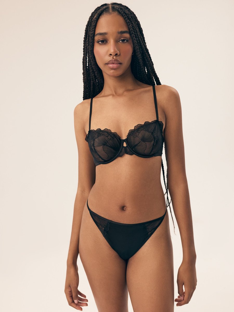 Biustonosz miękki Bluey Esotiq czarny 70C