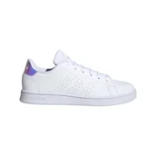 Sneakersy damskie - Dziecięce Sneakersy ADIDAS ADVANTAGE K FY4624 – Biały - miniaturka - grafika 1