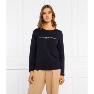 Tommy Hilfiger Bluzka | Regular Fit - Bluzki damskie - miniaturka - grafika 1