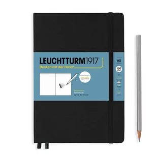 Leuchtturm1917, szkicownik Medium, A5, czarny - Podobrazia, bloki, papiery - miniaturka - grafika 1