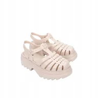 Sandały damskie - Melissa Possession Platform II Ad Beige Sandały Damskie Beżowe 40 - miniaturka - grafika 1