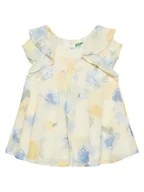 Sukienki i spódniczki dla dziewczynek - United Colors Of Benetton Sukienka codzienna 4HYUGV02B Kolorowy Regular Fit - miniaturka - grafika 1