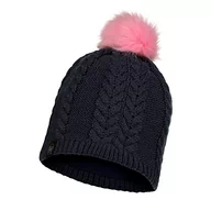 Czapki dla dzieci - Buff BUFF Czapka Dziecięca Child Knitted & Fleece Hat Nina NIGHT BLUE 123544.779.10.00 - miniaturka - grafika 1