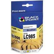 Tusze zamienniki - Black Point BPBLC985XLY zamiennik Brother LC985Y - miniaturka - grafika 1