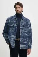 Kurtki męskie - Guess kurtka BILLY męska kolor granatowy przejściowa oversize M4YN30 D5DJ1 - miniaturka - grafika 1