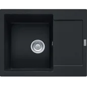Zlewozmywaki - Franke Zlew Maris MRG 611-62 czarny mat 114.0633.164 - miniaturka - grafika 1