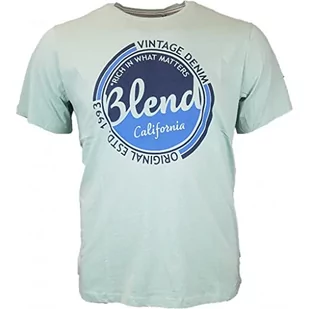 Blend Męski T-shirt T-shirt, 146007/Sea Foam, S, 146007/Sea Foam, S - Koszulki męskie - miniaturka - grafika 1