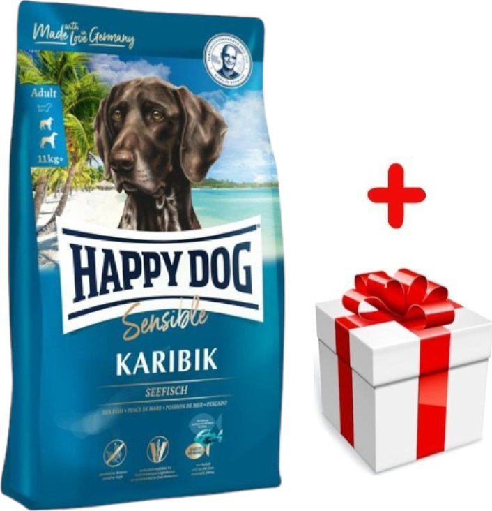 Happy Dog Supreme Karibik 4kg + niespodzianka dla psa
