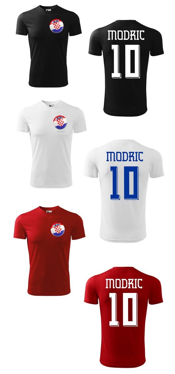 Treningowa Koszulka CHORWACJA LUKA MODRIĆ 10