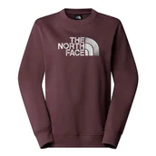 Bluzy sportowe damskie - Bluza damska The North Face Drew Peak 0A89EFFAI1 - brązowa - miniaturka - grafika 1