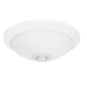 Lampy sufitowe - Plafon z czujnikiem ruchu 360 stopni Biały 2xE27 HOROZ ELECTRIC - miniaturka - grafika 1