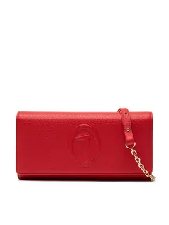 Torebki damskie - Trussardi Torebka Iris Clutch Stampa 75B01292 Czerwony - grafika 1