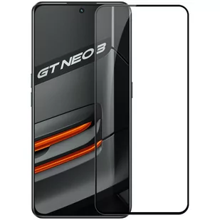 Nillkin CP+PRO ultracienkie szkło hartowane na cały ekran z ramką 0,2 mm 9H Realme GT Neo 3 czarny - Szkła hartowane na telefon - miniaturka - grafika 1