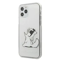 Etui i futerały do telefonów - KARL LAGERFELD Karl Lagerfeld Choupette Fun Sunglasses Etui na iPhone 12 / 12 Pro (przeroczysty) KLHCP12MCFNRC - miniaturka - grafika 1