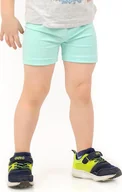 Spodenki damskie - Krótkie spodenki chłopięce Kolarki dziecięce Getry 1/2 Szorty Miętowe 146 - miniaturka - grafika 1