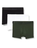 Spodenki damskie - KARL LAGERFELD Męskie szorty, Czarny, khaki, biały, M - miniaturka - grafika 1