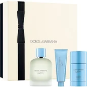 Zestawy perfum męskich - Dolce&Gabbana Light Blue Pour Homme EDT Duo Gift Set NEW zestaw upominkowy dla mężczyzn - miniaturka - grafika 1