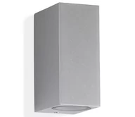 Lampy ogrodowe - Telefunken 307004TF -LED Kinkiet zewnętrzny 2xGU10/5W/230V IP44 srebrny - miniaturka - grafika 1