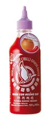 Sosy w słoikach - Sos chili Sriracha z cebulą, ostry (55% chili) 455ml - Flying Goose - miniaturka - grafika 1