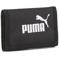 Portfele - Portfel Puma PHASE Wallet Kolor: czarny - miniaturka - grafika 1