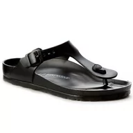 Klapki i japonki damskie - Birkenstock Japonki Gizeh 0128201 Black - miniaturka - grafika 1