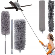 Miotły, szufle, mopy - TELESKOPOWA SZCZOTKA MIOTEŁKA KURZU 3w1 DŁUGA 280 DB-300 - miniaturka - grafika 1