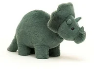 Maskotki i pluszaki - MASKOTKA Pluszowy Fossily Triceratops 17 cm DINOZAURY JELLYCAT - miniaturka - grafika 1